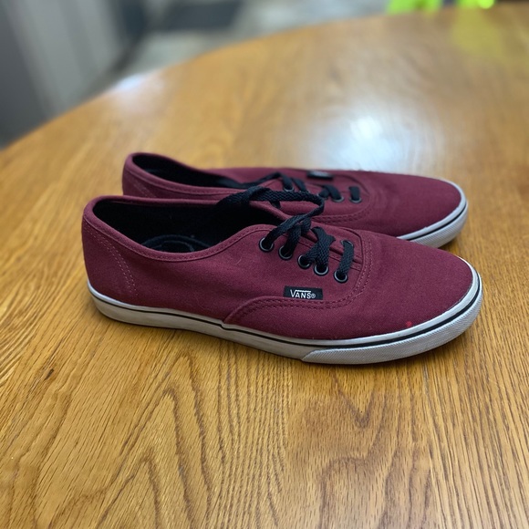 Vans Shoes - burgundy vans size 6.5 womens